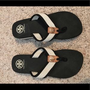 Tory Burch flip flops brand new
